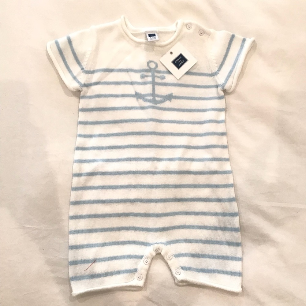 NWT Janie & Jack Knit Romper